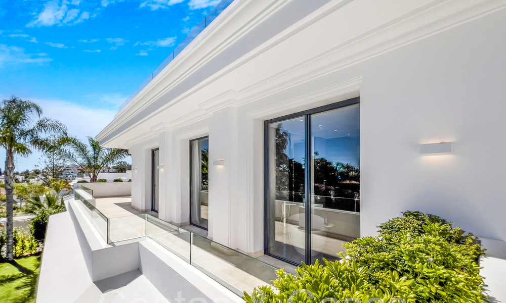 Modern - classic style new luxury villas for sale on the prestigious Golden Mile in Marbella 69691