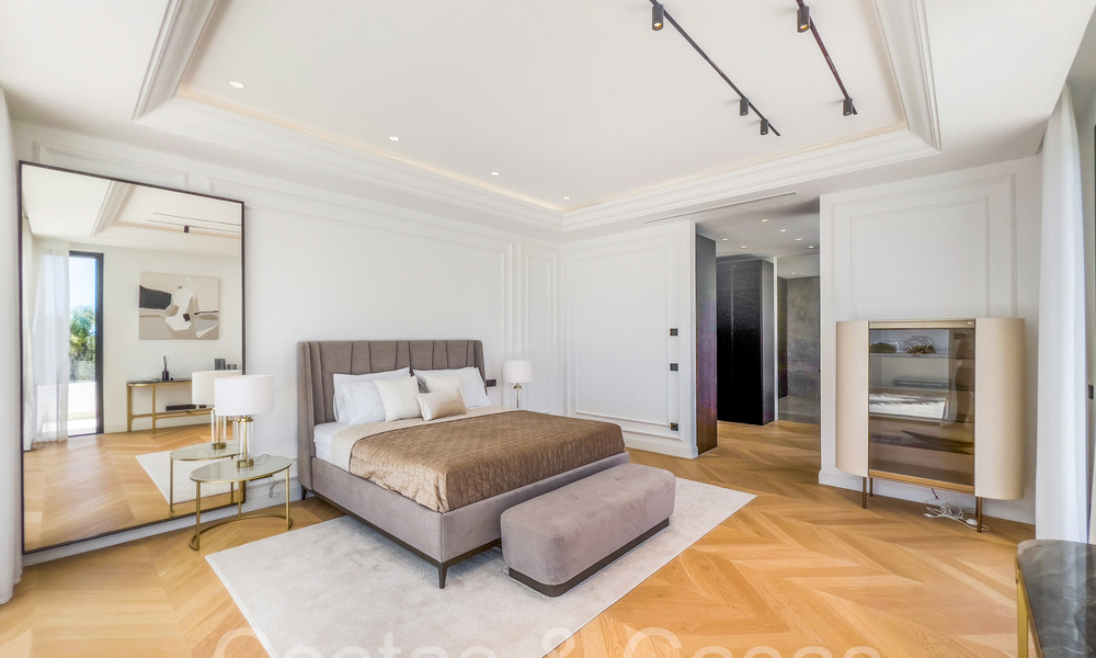Modern - classic style new luxury villas for sale on the prestigious Golden Mile in Marbella 69693