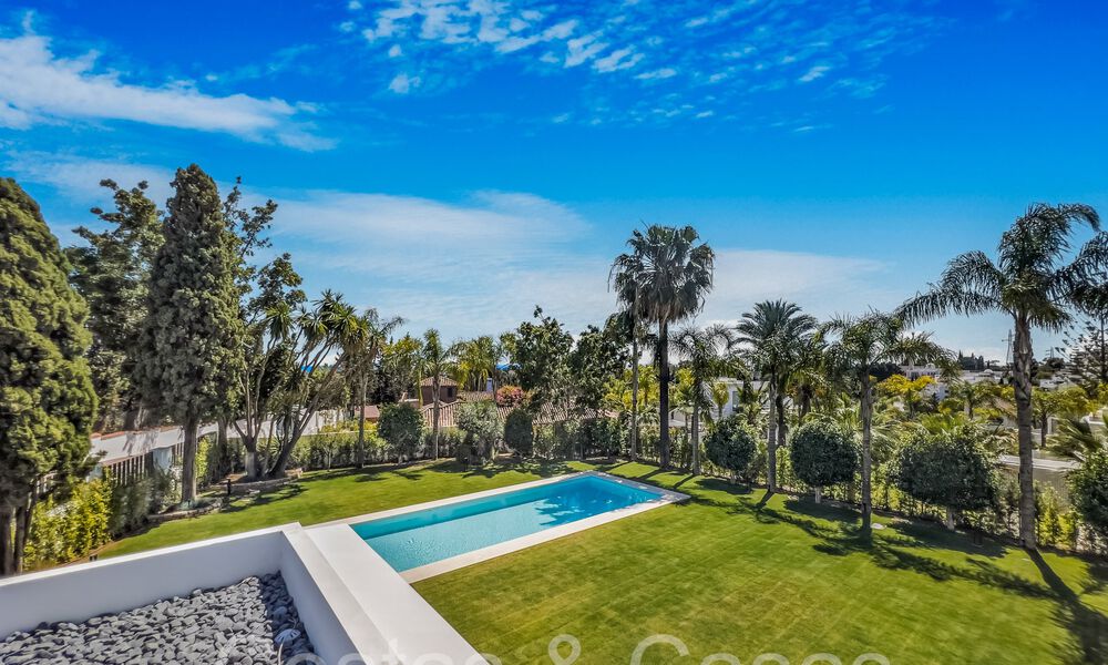 Modern - classic style new luxury villas for sale on the prestigious Golden Mile in Marbella 69698