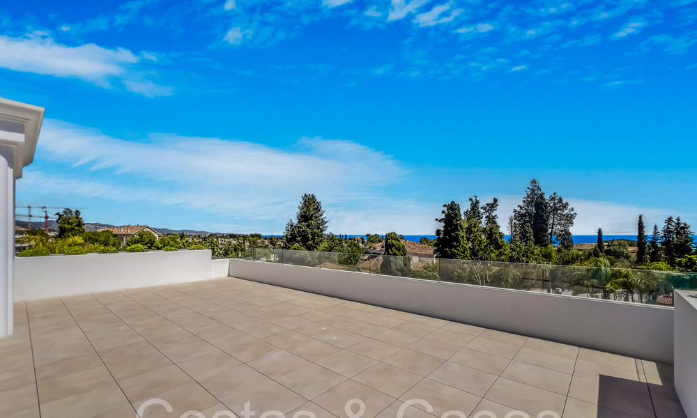 Modern - classic style new luxury villas for sale on the prestigious Golden Mile in Marbella 69702