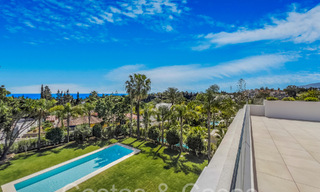 Modern - classic style new luxury villas for sale on the prestigious Golden Mile in Marbella 69703 