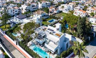 Modern new construction villa for sale, walking distance to the beach, beachside San Pedro de Alcantara, Marbella 71272 