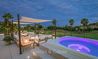 New, ultra-modern luxury villa for sale with architectural design, frontline golf Los Naranjos in Nueva Andalucia, Marbella 73133 