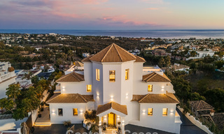 Exclusive designer villa with panoramic sea views for sale in the a five-star golf resort in Marbella - Benahavis 74770 