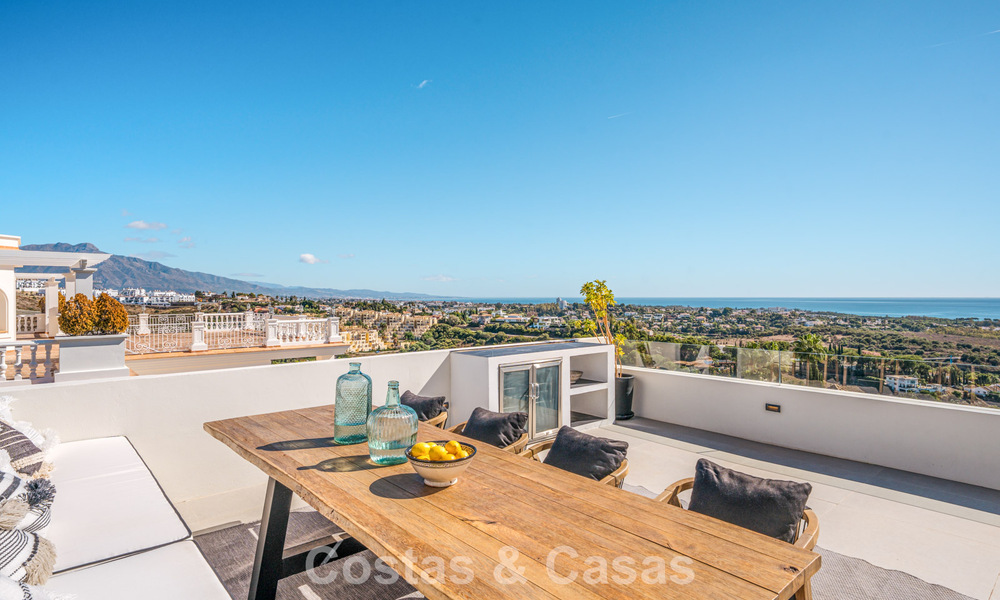 Exclusive designer villa with panoramic sea views for sale in the a five-star golf resort in Marbella - Benahavis 74800