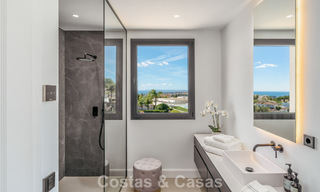 Exclusive designer villa with panoramic sea views for sale in the a five-star golf resort in Marbella - Benahavis 74801 