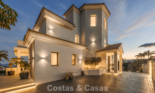 Exclusive designer villa with panoramic sea views for sale in the a five-star golf resort in Marbella - Benahavis 74807 