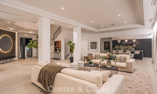 Exclusive designer villa with panoramic sea views for sale in the a five-star golf resort in Marbella - Benahavis 74810 