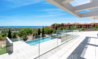 New, modernist designer villa for sale with stunning sea views in five-star golf resort in Marbella - Benahavis 68471 