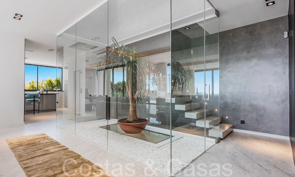 New, modernist designer villa for sale with stunning sea views in five-star golf resort in Marbella - Benahavis 68477