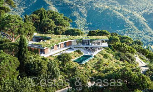 New, high-end designer villa for sale fully nestled in nature in the hills of Marbella - Benahavis 68854