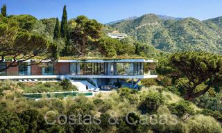 New, high-end designer villa for sale fully nestled in nature in the hills of Marbella - Benahavis 68855 