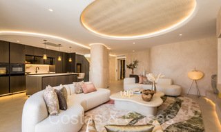Quality renovated, huge penthouse for sale in frontline beach complex east of Marbella centre 70685 