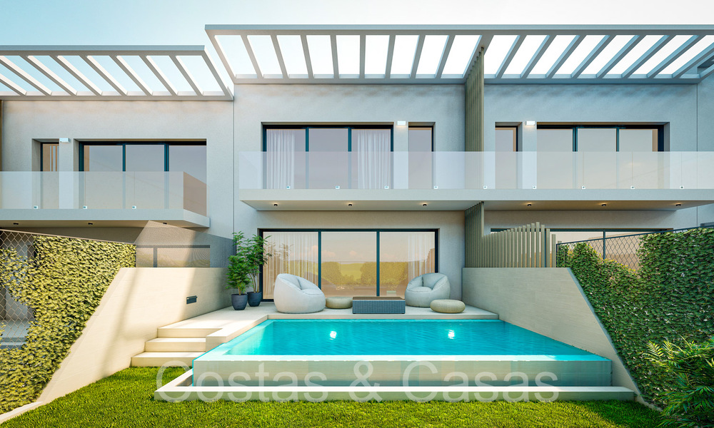 New contemporary luxury houses for sale in Mijas golf valley, Costa del Sol 68861