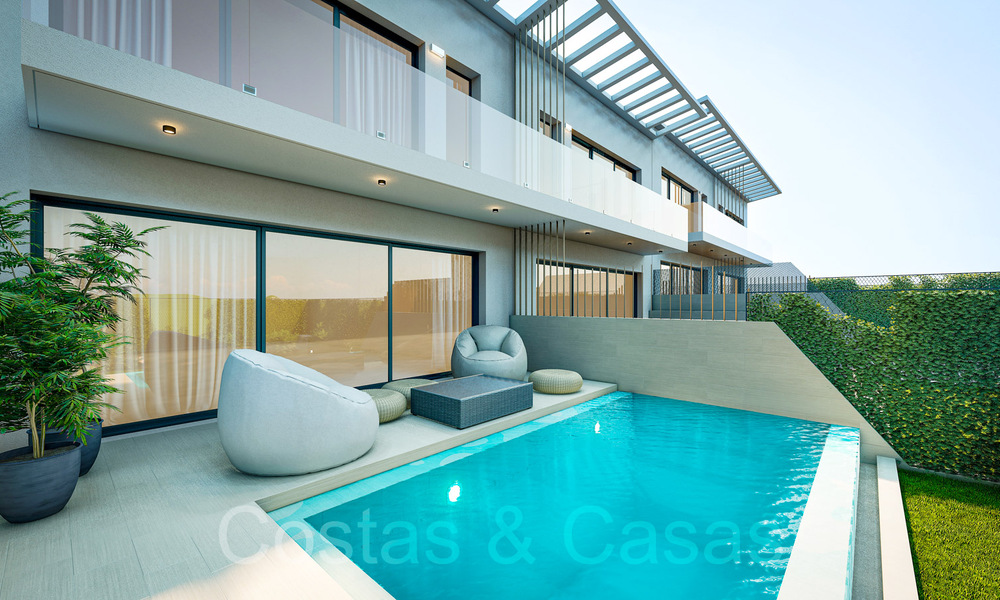 New contemporary luxury houses for sale in Mijas golf valley, Costa del Sol 68863