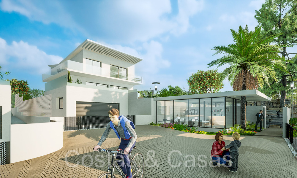 New contemporary luxury houses for sale in Mijas golf valley, Costa del Sol 68879