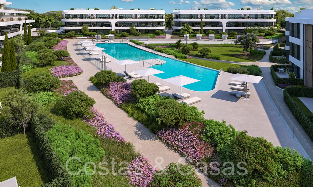 New construction project of apartments for sale on the New Golden Mile between Marbella and Estepona 69583