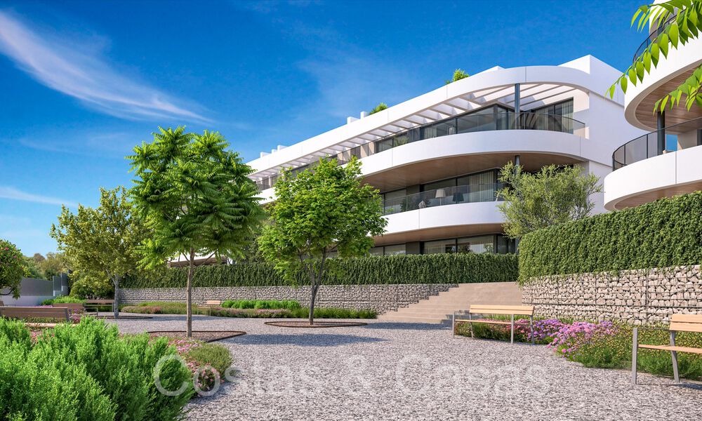 New construction project of apartments for sale on the New Golden Mile between Marbella and Estepona 69584