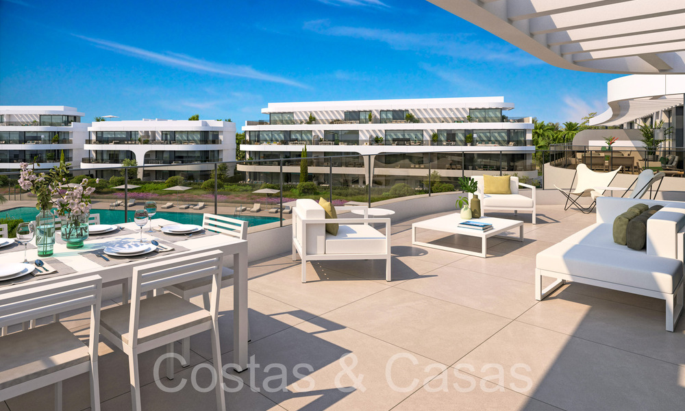 New construction project of apartments for sale on the New Golden Mile between Marbella and Estepona 69586