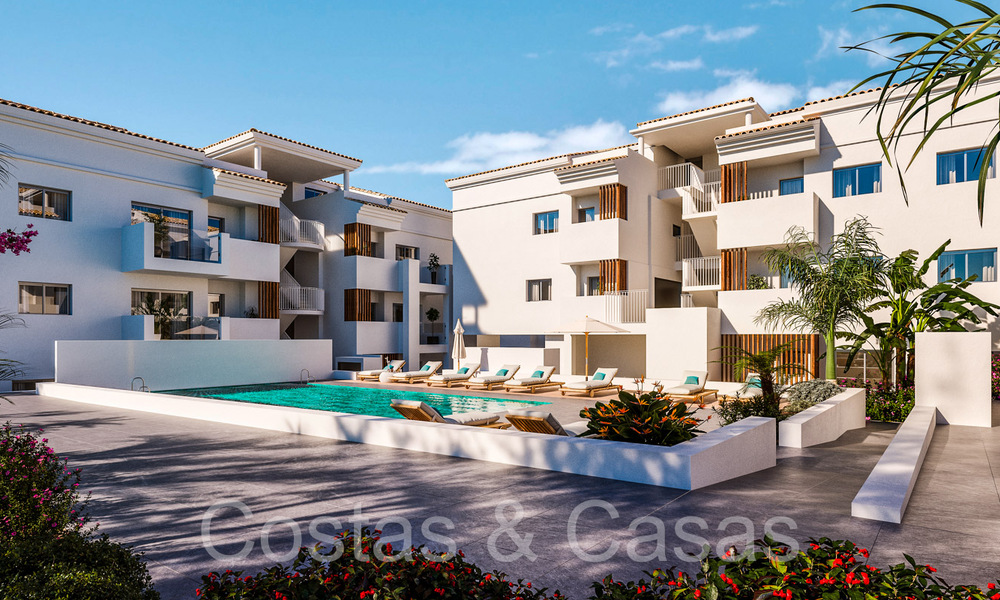 New modern style apartments for sale in complex with top class infrastructure in Fuengirola, Costa del Sol 67426