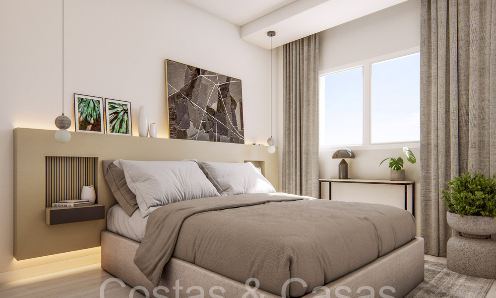 New modern style apartments for sale in complex with top class infrastructure in Fuengirola, Costa del Sol 67427