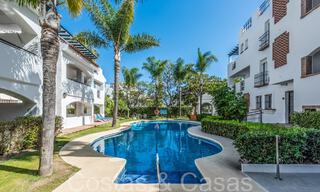 Beachside penthouse for sale within walking distance of the beach and centre in San Pedro, Marbella 67687 