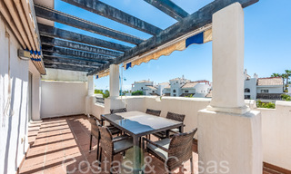 Beachside penthouse for sale within walking distance of the beach and centre in San Pedro, Marbella 67696 