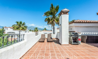 Beachside penthouse for sale within walking distance of the beach and centre in San Pedro, Marbella 67699 
