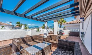 Beachside penthouse for sale within walking distance of the beach and centre in San Pedro, Marbella 67701 