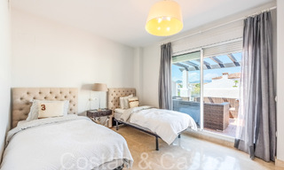 Beachside penthouse for sale within walking distance of the beach and centre in San Pedro, Marbella 67707 