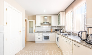 Beachside penthouse for sale within walking distance of the beach and centre in San Pedro, Marbella 67709 