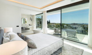 Ready to move in, modern luxury villa with unobstructed sea views for sale, located in La Quinta, Marbella - Benahavis 67761 