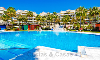 Sophisticated renovated apartment for sale in Las Dunas Park, an exclusive beach resort between Marbella and Estepona 67961 