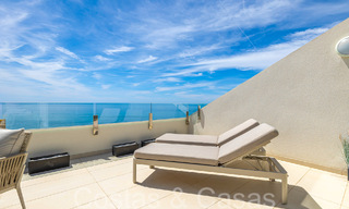 Luxurious, modern, duplex penthouse with panoramic sea views for sale in Benalmadena, Costa del Sol 68006 