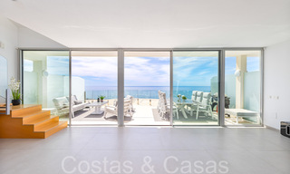 Luxurious, modern, duplex penthouse with panoramic sea views for sale in Benalmadena, Costa del Sol 68011 
