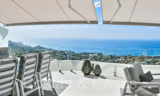 Luxurious, modern, duplex penthouse with panoramic sea views for sale in Benalmadena, Costa del Sol 68025 