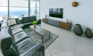 Luxurious, modern, duplex penthouse with panoramic sea views for sale in Benalmadena, Costa del Sol 68038 