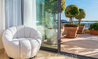 Luxurious apartment for sale with unobstructed, panoramic sea views in Nueva Andalucia, Marbella 68080 