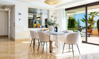 Luxurious apartment for sale with unobstructed, panoramic sea views in Nueva Andalucia, Marbella 68114 