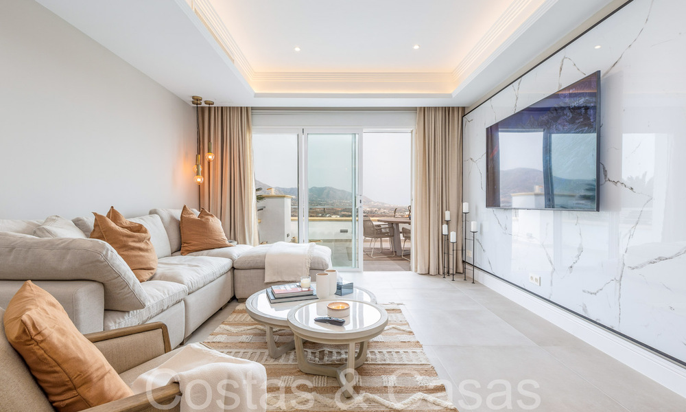 Elegant penthouse with beautiful views for sale in an exclusive golf resort in Mijas, Costa del Sol 68278