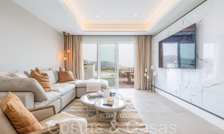 Elegant penthouse with beautiful views for sale in an exclusive golf resort in Mijas, Costa del Sol 68278 