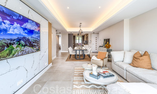 Elegant penthouse with beautiful views for sale in an exclusive golf resort in Mijas, Costa del Sol 68279 