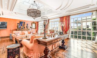 Luxury villa with open sea views for sale, right on the beach on Marbella's prestigious Golden Mile 68335 