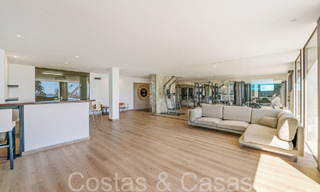 Ready to move, high-end designer villa for sale, frontline golf with sea views in Benahavis - Marbella 68439 