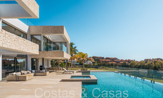 Spacious, modernist luxury villa for sale overlooking the golf course in Benahavis - Marbella 68136 