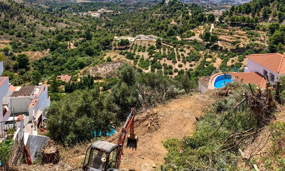 Off-plan villa project with panoramic sea views for sale in the hills of Mijas Pueblo, Costa del Sol 68448