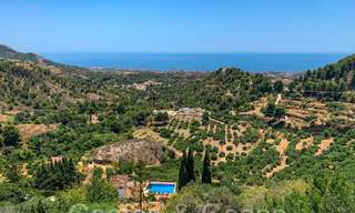 Off-plan villa project with panoramic sea views for sale in the hills of Mijas Pueblo, Costa del Sol 68449 