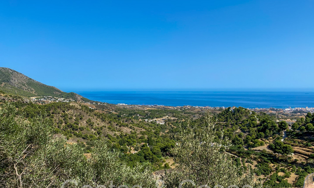 Off-plan villa project with panoramic sea views for sale in the hills of Mijas Pueblo, Costa del Sol 68452