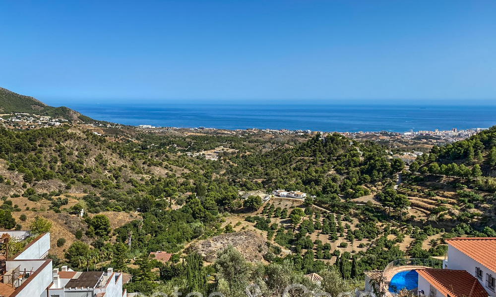 Off-plan villa project with panoramic sea views for sale in the hills of Mijas Pueblo, Costa del Sol 68456