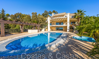 Imposing royal style villa for sale with panoramic sea views located in the hills of Marbella East 68189 